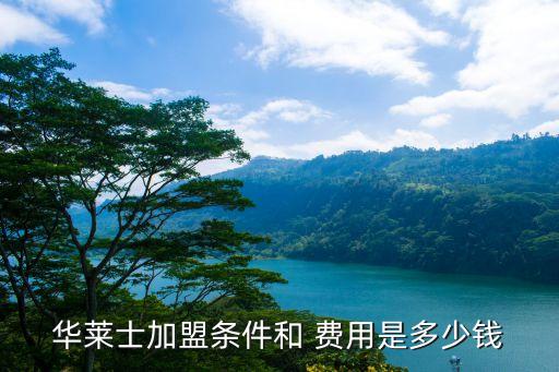 加盟费用怎么收取,加盟连锁店初期投入费用几万元