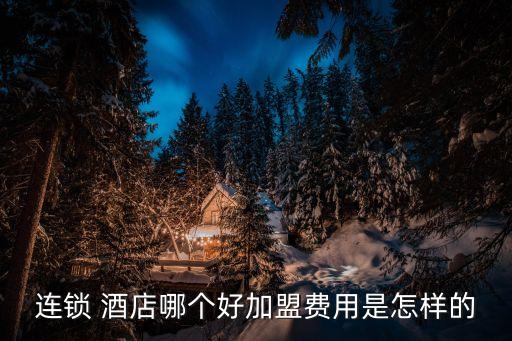 无前台酒店加盟费多少,线上酒店加盟费一般多少