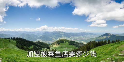 畉鱼小锅鱼加盟费,哈喽小锅加盟费多少
