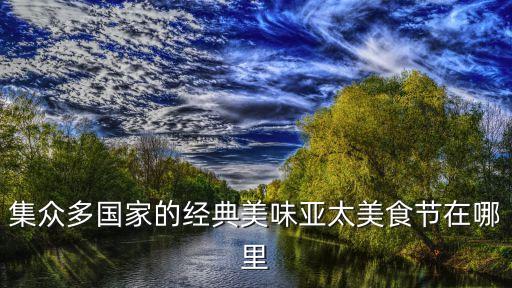 集众多国家的经典美味亚太美食节在哪里