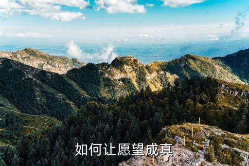 如何让愿望成真