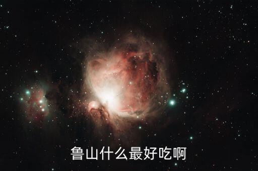 鲁山什么最好吃啊