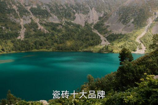瓷砖十大品牌