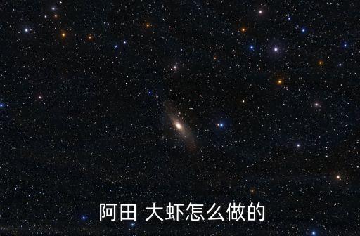  阿田 大虾怎么做的