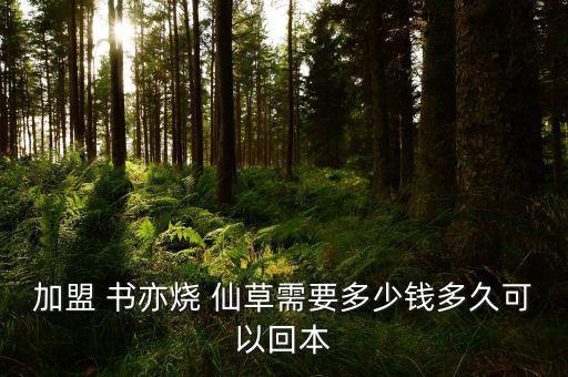 成都书亦烧仙草加盟费,蜜雪加盟咨询电话