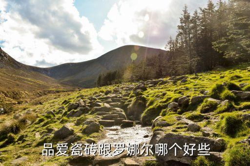  品爱瓷砖跟罗娜尔哪个好些