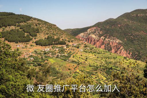 微 友圈推广平台怎么加入