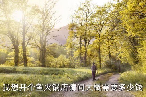 我想开个鱼火锅店请问大概需要多少钱