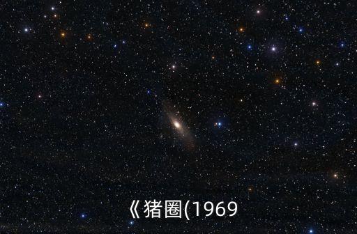 《猪圈(1969