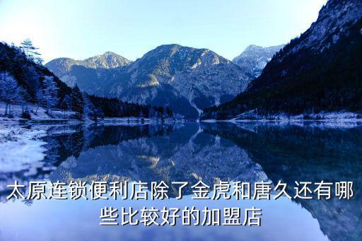 太原连锁便利店除了金虎和唐久还有哪些比较好的加盟店