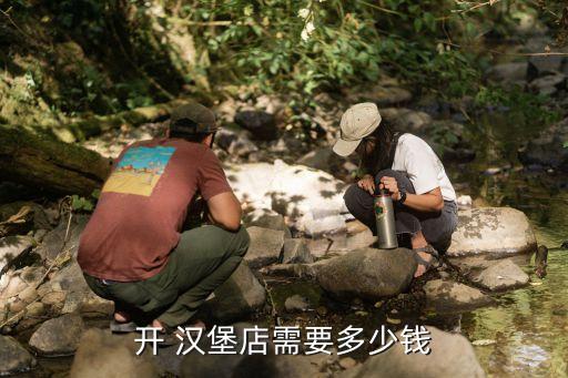 开 汉堡店需要多少钱