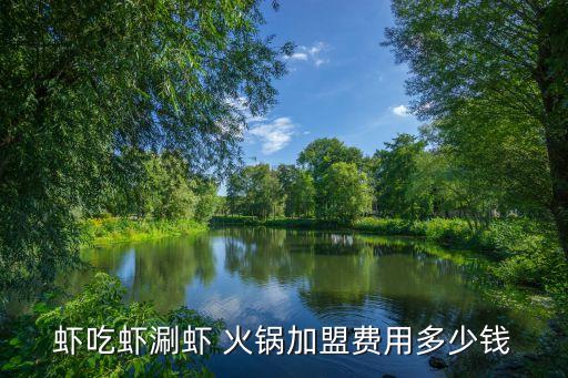 虾锅王火锅加盟费,拈嘎嘎虾滑火锅加盟费是多少