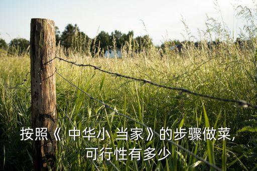 中华小当家加盟费