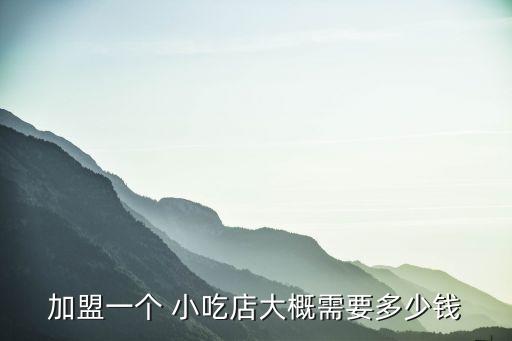 小吃加盟加盟费,浆文小吃研究所加盟费