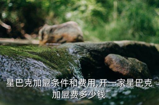 星巴克加盟条件和费用,开一家星巴克加盟费多少钱
