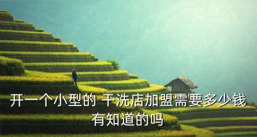 崇明区干洗加盟费用是多少