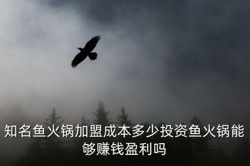 知名鱼火锅加盟成本多少投资鱼火锅能够赚钱盈利吗