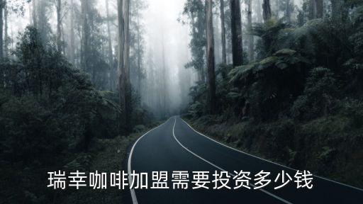 瑞幸咖啡加盟需要投资多少钱