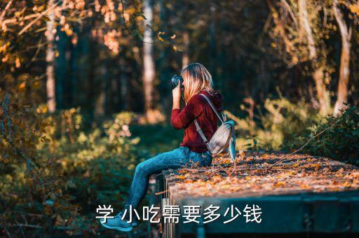 学 小吃需要多少钱