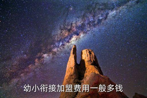 幼小衔接加盟费用一般多钱