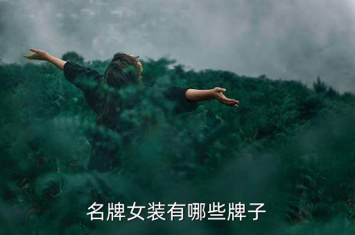 名牌女装有哪些牌子