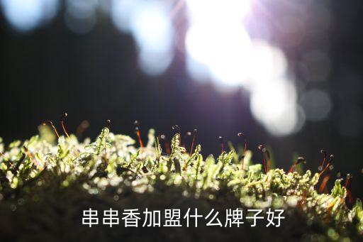  串串香加盟什么牌子好
