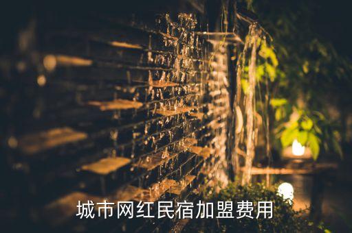 浙江城市网红民宿加盟费用