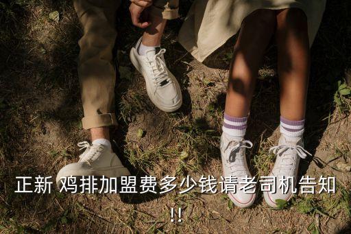正新 鸡排加盟费多少钱请老司机告知!!