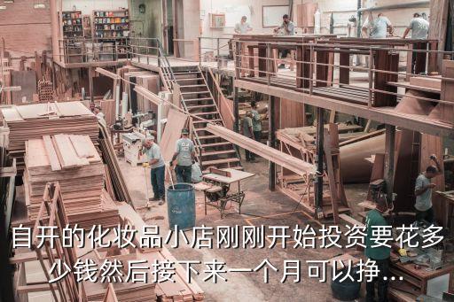自开的化妆品小店刚刚开始投资要花多少钱然后接下来一个月可以挣...