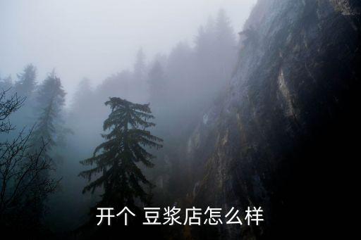 豆浆连锁美食店加盟费多少