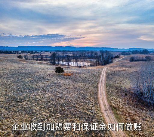 企业收到加盟费和保证金如何做账