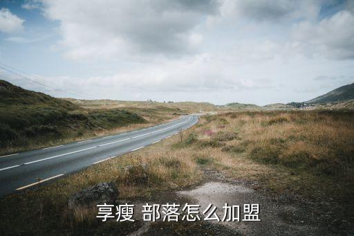  享瘦 部落怎么加盟
