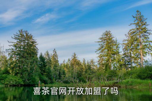 喜茶官网开放加盟了吗