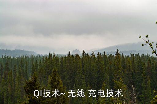 QI技术~ 无线 充电技术
