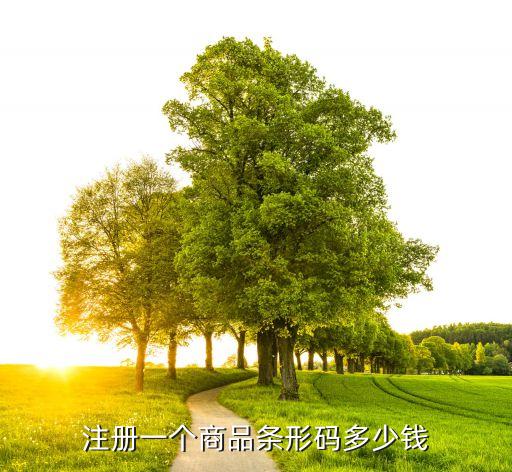 注册一个商品条形码多少钱