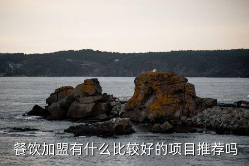  餐饮加盟有什么比较好的项目推荐吗