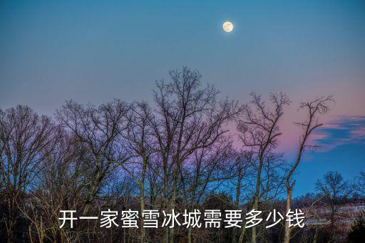 蜜雪儿冰激凌加盟费,肯德基冰激凌加盟费多少