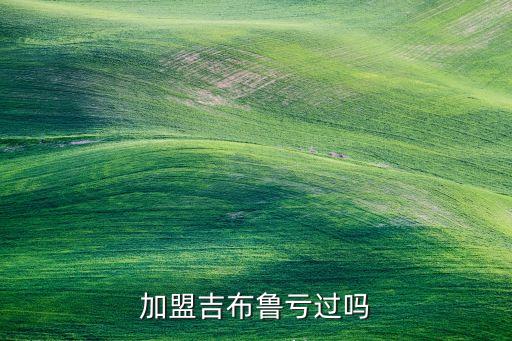 加盟吉布鲁亏过吗