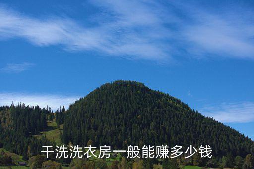干洗洗衣房一般能赚多少钱