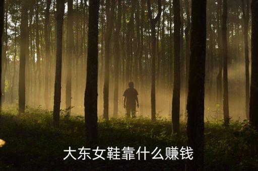 大东女鞋靠什么赚钱