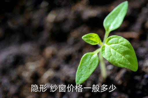 隐形 纱窗价格一般多少