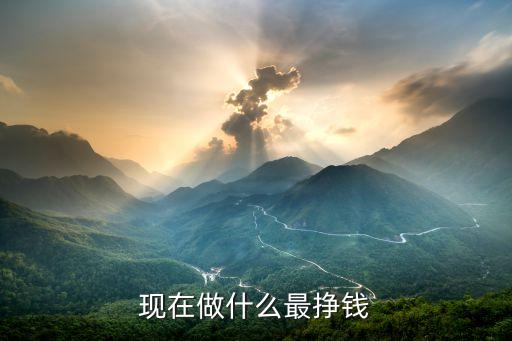 现在做什么最挣钱