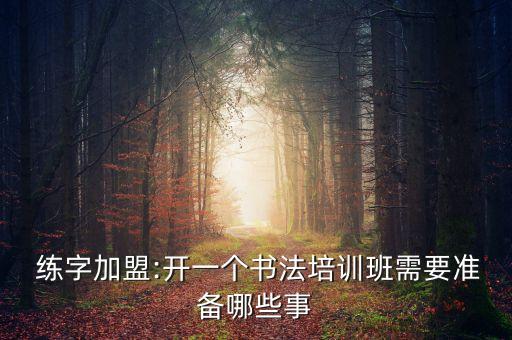 苏州神笔易练字加盟费,神笔练字学堂加盟费多少