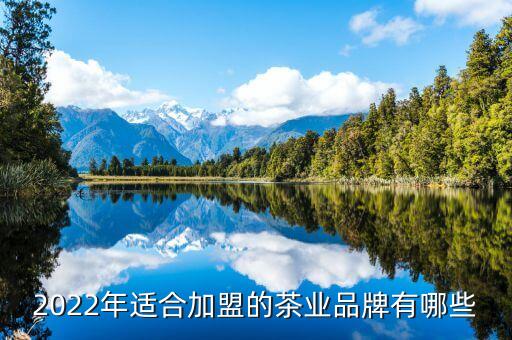2022年适合加盟的茶业品牌有哪些