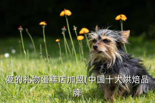 爱的礼物蛋糕店加盟(中国十大烘焙品牌