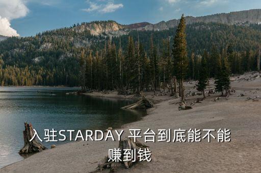 入驻STARDAY 平台到底能不能赚到钱