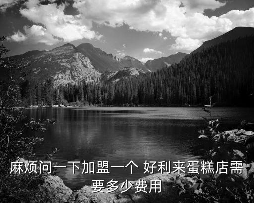 麻烦问一下加盟一个 好利来蛋糕店需要多少费用