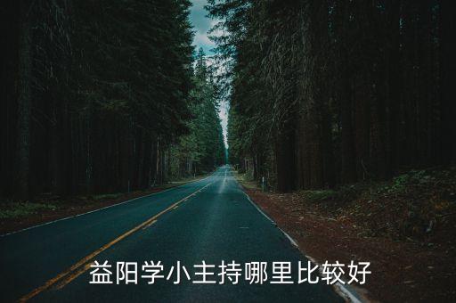  益阳学小主持哪里比较好