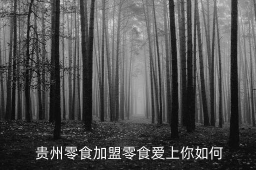  贵州零食加盟零食爱上你如何