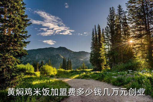 黄焖鸡米饭加盟费多少钱几万元创业